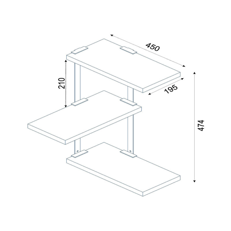 Akala Bracket Shelf