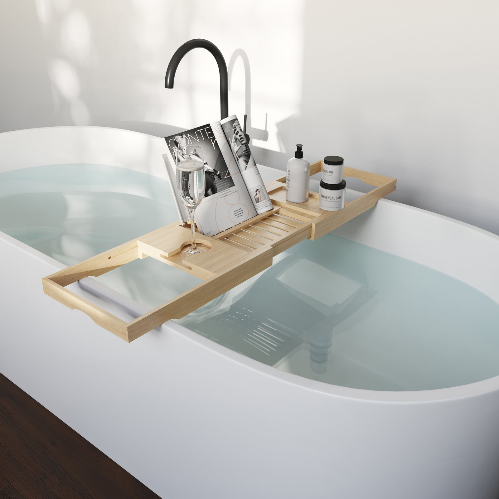 Gardner Bamboo Bathtub Tray