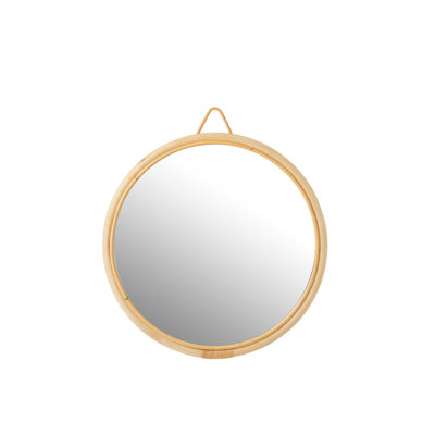 Rivale Wood Flat Wall Mirror