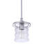 Luminaire suspendu d'extérieur 1 lumière H 9,65 po Ammadas-315605987