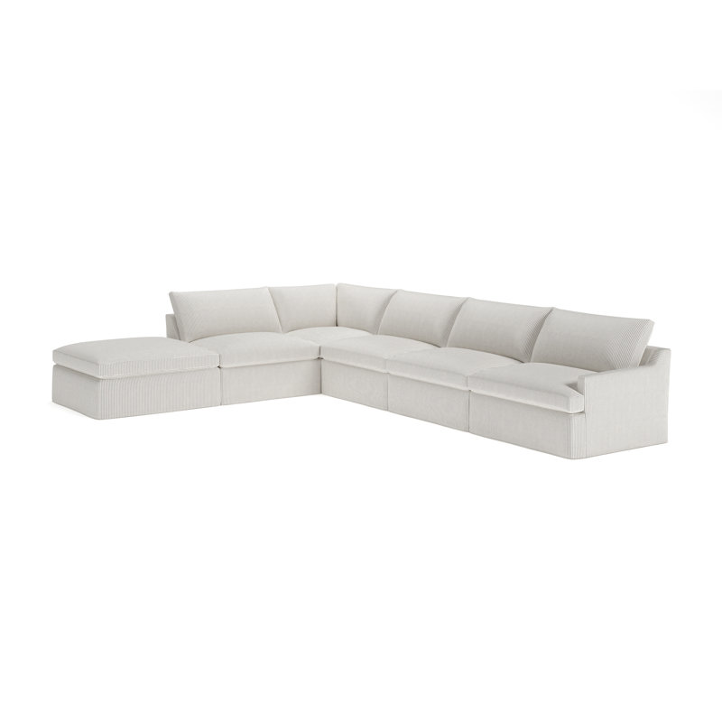 Canapé modulaire 6 pièces Wrenley, Croisière à la dérive, Orienté à gauche (vu de face)