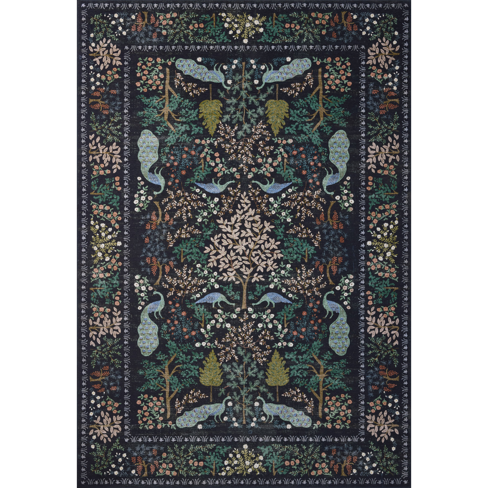 Canopy Charcoal Area Rug, Rectangle 8'6" x 11'6"