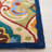 Metro Hand Tufted Wool/Cotton Floral Rug in Beige/Blue-859243676