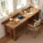 Modern Rectangular Solid Wood Writing Desks-181892055