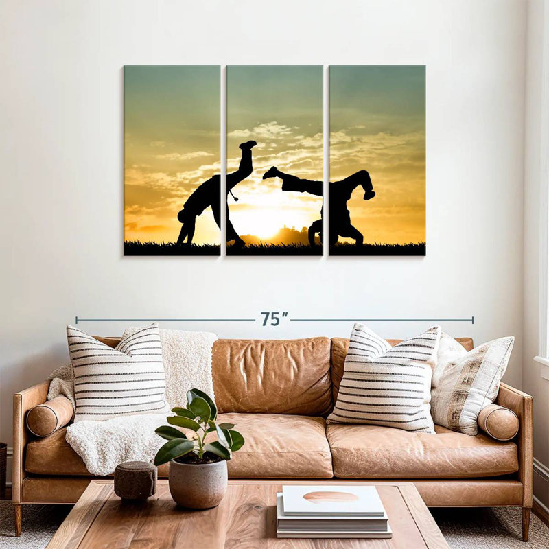 Capoeira au crépuscule