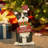 Christmas Dog Decorative Accent