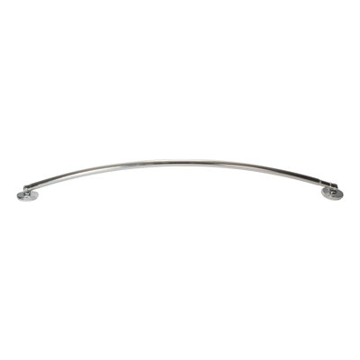 42'' Curved Tension Shower Curtain Rod