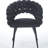 Modern Chair(Set Of 2 ) With Iron Tube Legs,  Soft Cushions And Comfortable Backrest, Suitable For Dining Room, Living Room, Cafe,Hairball Back-859534568