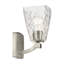 Applique murale 1 lumière 9,5 po avec verre d'eau-108202121-108202123