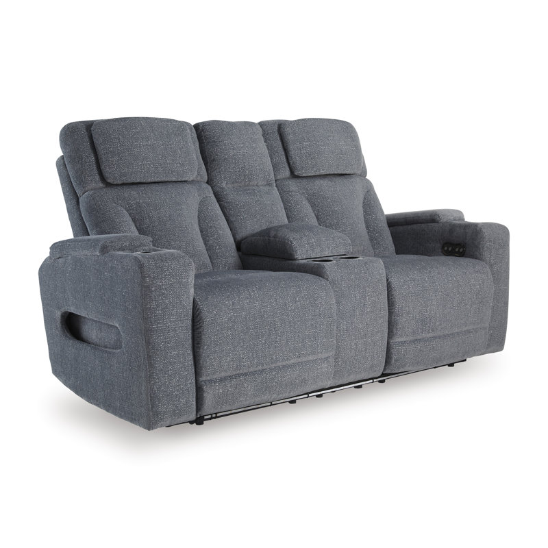 Causeuse inclinable électrique avec console Launcest