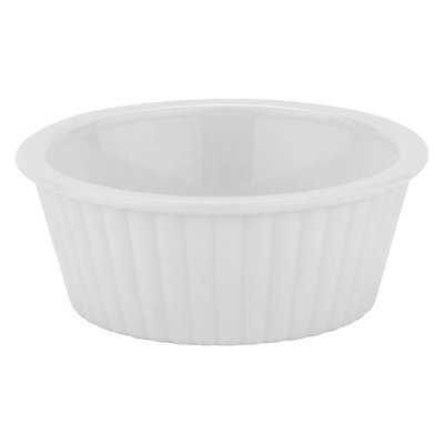 G.E.T. Fluted & Smooth Ramekins Melamine 12 Piece Ramekin / Soufflé Dish Bakeware Set