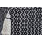 18" Blue 100% Cotton Ottoman