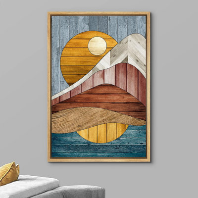 Bureau de décoration murale Western