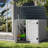 4.16 ft. W x 2.37 ft. D Horizontal Storage Shed
