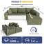 Canapé modulaire Ellie Cloudy Boneless-637237781-637431704