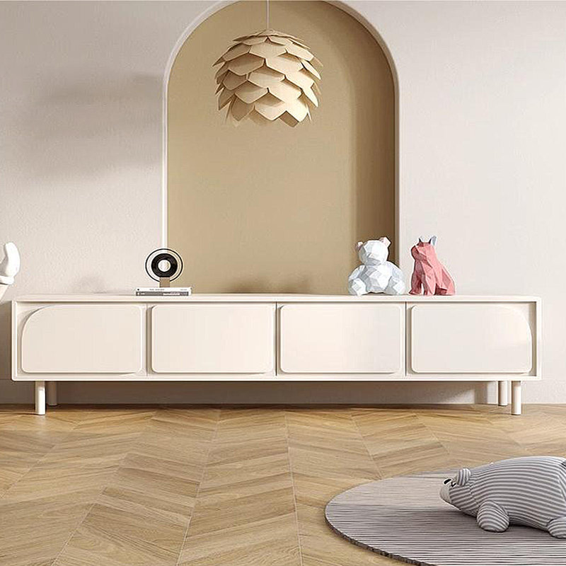 Meuble télé français de style crème, 86.61"