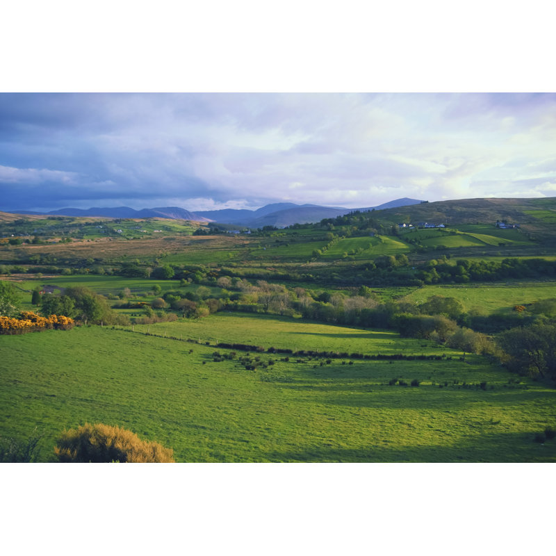 Irish Landscape by Pawel Gaul - No Frame Print on Canvas, 81cm H x 122cm W
