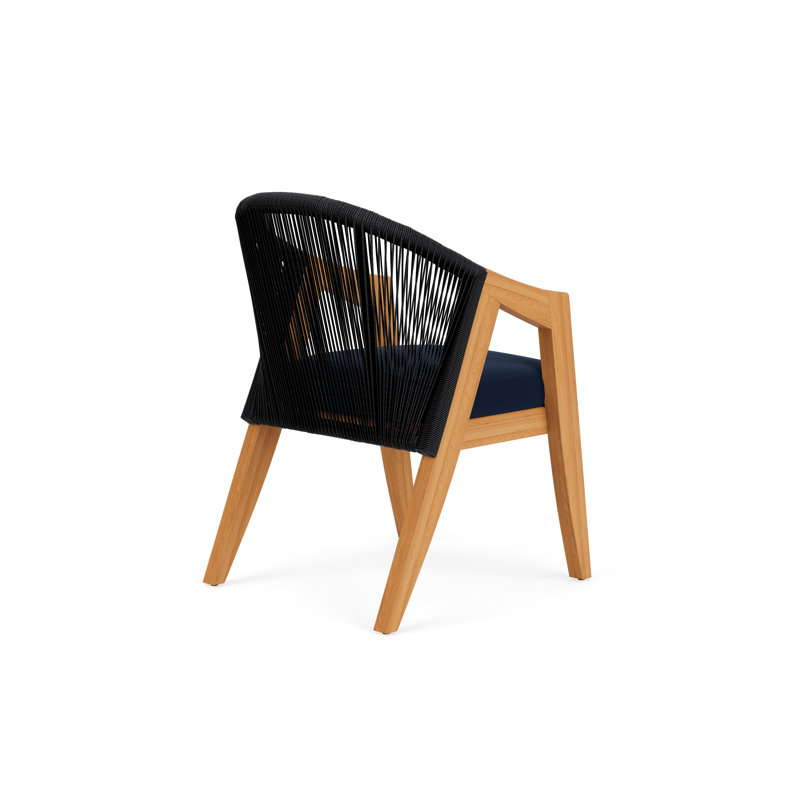 Alpine Outdoor Dining Armchair, Decorline Navy