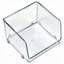 Petit bac transparent empilable Azar