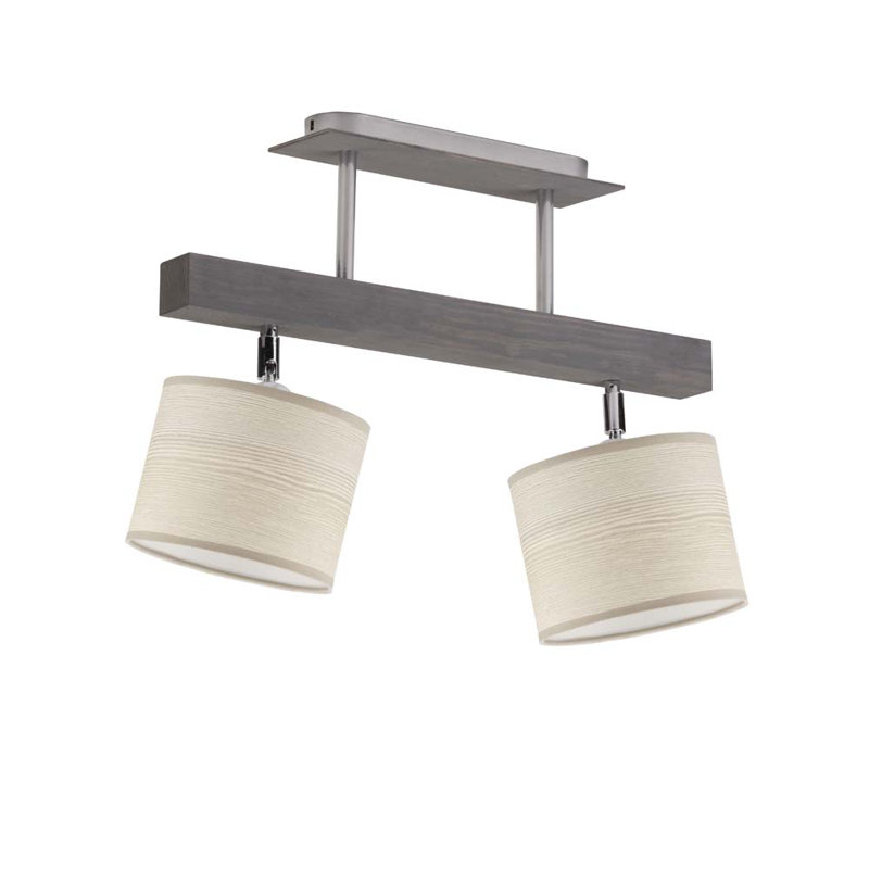 Gurges 47cm 2 -Light Track Kit, Antique White