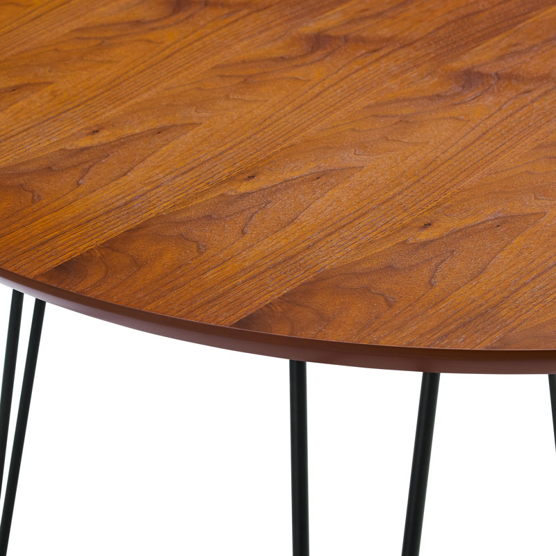 Romriell Round Metal Base Dining Table