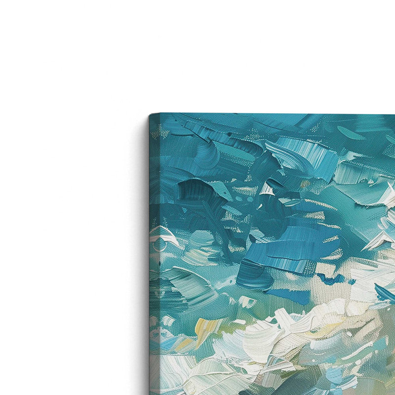 Coastal Harmony, grande impression sur toile, H 48 po x l 48 po
