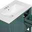 Meuble-lavabo transitionnel de 30 po. Extérieur de l'armoire. Lavabo en céramique. Fabrication durable. Options de rangement multifonctionnelles. Portes. Meuble-lavabo requis.. Avec bois massif et. Fonctionnel