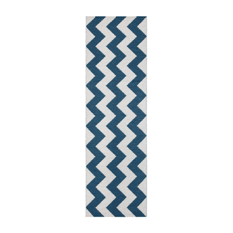 Ava-Elizabeth Runner cm Chevron Indoor / Outdoor Area Rug, Runner 60 x 300cm
