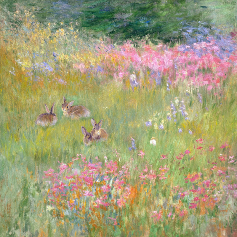 «Soft Petals», art mural sur toile tendue, L 12 po x H 12 po x P 1 po