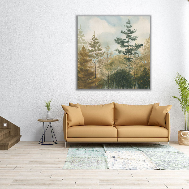 Entre les saisons I - reproduction d'art sur toile, 12" H x 12" W