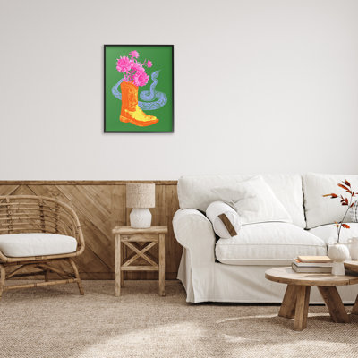 Bc-660_FG " Modern Snake And Boot " by Victoria Barnes