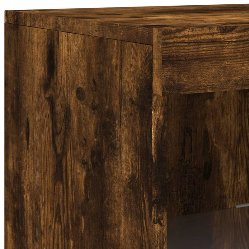 Azima 123cm Sideboard, Smoked Oak