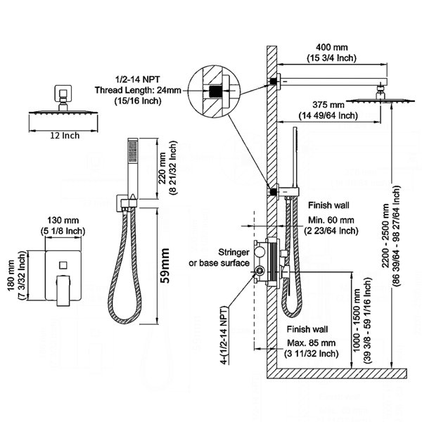 Dimensions du produit