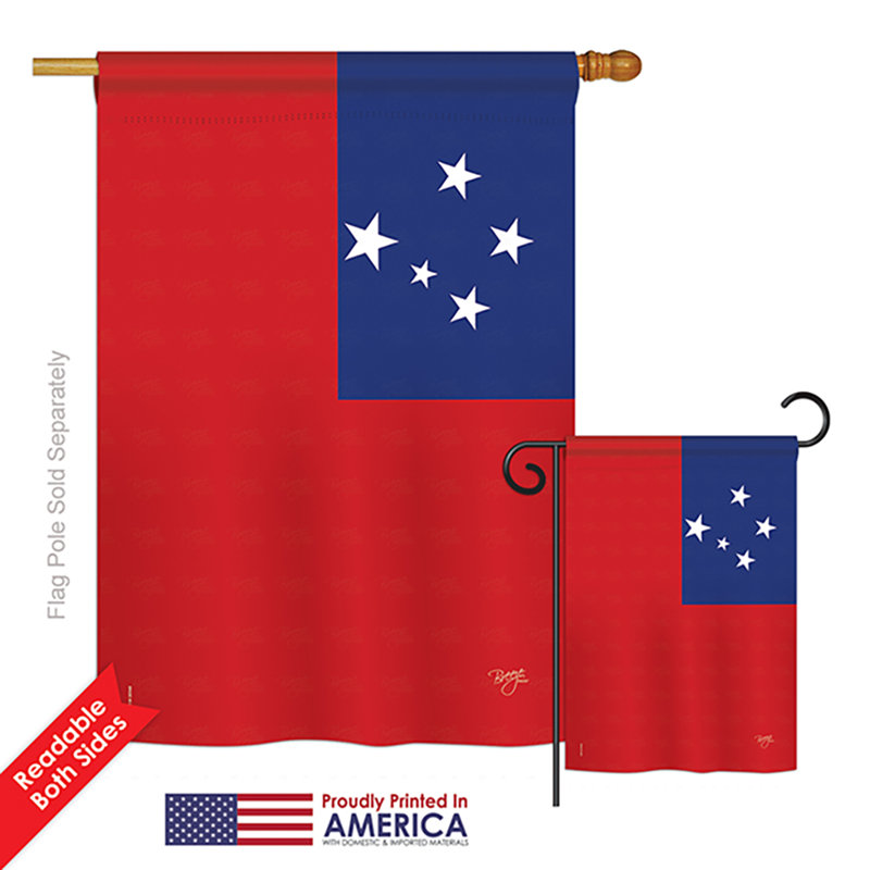 Double Sided Polyester Flag Set