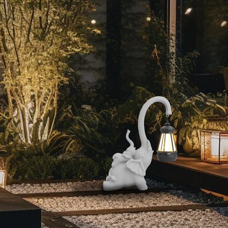 Resin Garden Statue, White