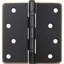 Charnières de porte de 4 po, coin de rayon de 1/4 po-97912641