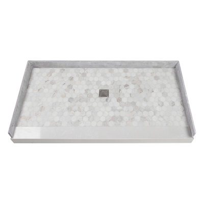 60'' W 32.25'' D Rectangular Single Shower Base