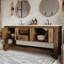 Bromley 72" Double Bathroom Vanity Set