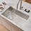 Ruvati 30-inch Slope Bottom Offset Drain Undermount Kitchen Sink Single Bowl Stainless Steel