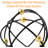 Metal decorative sphere