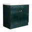 Armoire de salle de bain autoportante 36 po avec lavabo en résine diversifié et charnière à fermeture en douceur - Tiroir de meuble-lavabo polyvalent de qualité-818497312