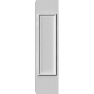 Pass Through Newel Post w/Panel