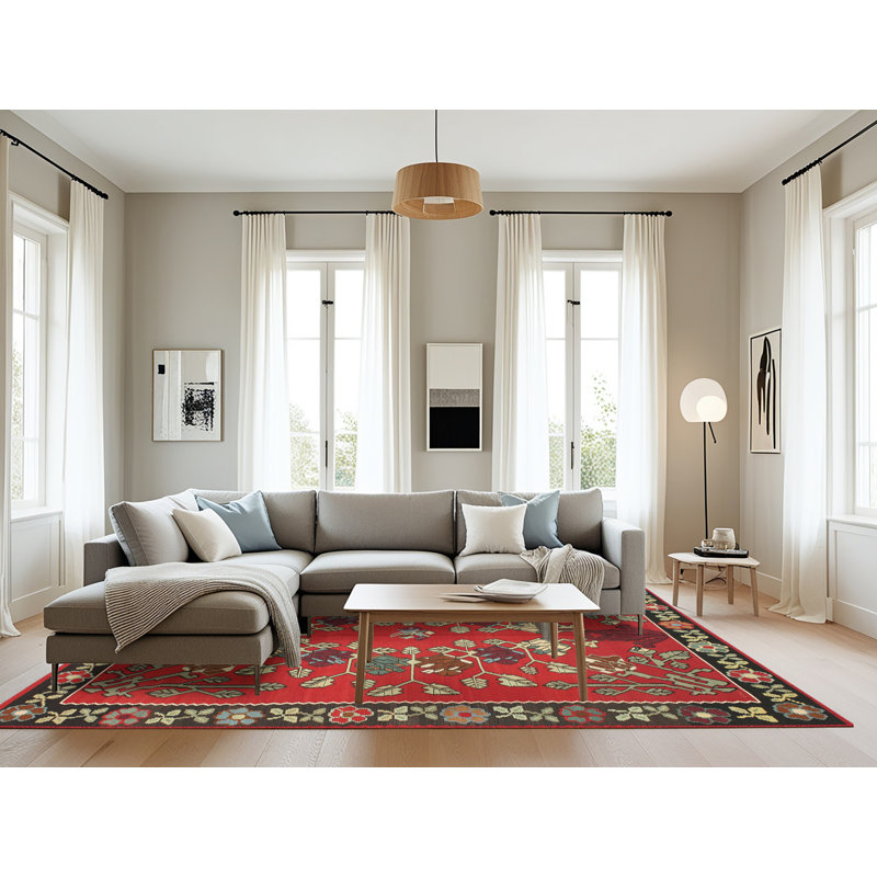 Oriental Indoor Rug, Rectangle 8' x 10'
