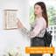 Wood Wall Organizer with Wall Baskets