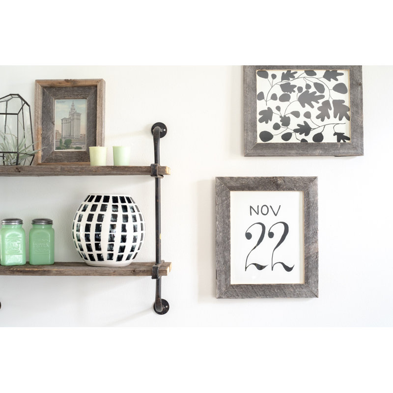 Cadre photo simple Bianca-Maria, Gris, 22 po x 24 po