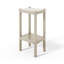 Table d'appoint d'extérieur carrée Mkiyah L 18,45 po x l 18,45 po-93539315