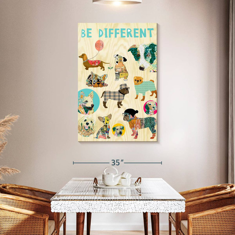 Ashelle Kids Dogs différent, H 48 po x l 32 po