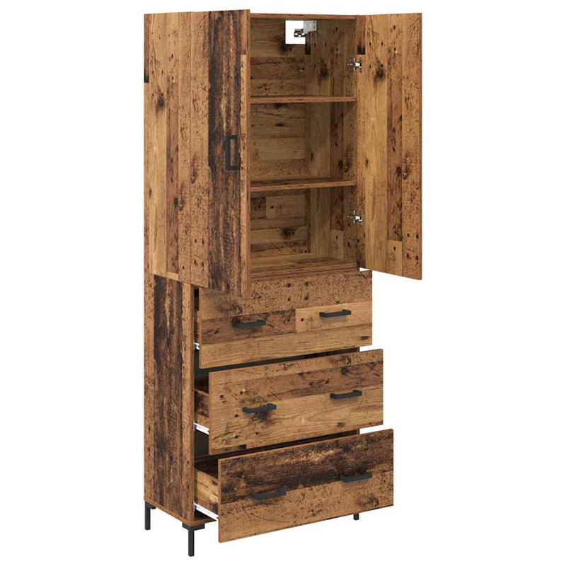 69.5cm Sideboard, Old Wood