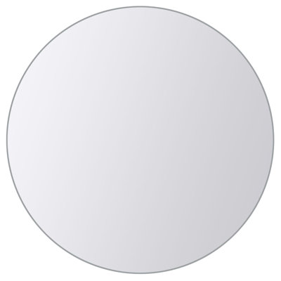Landry Mirror Tiles Round Glass