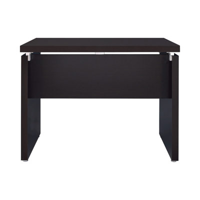 Wooden Extension Desk In Cappuccino
